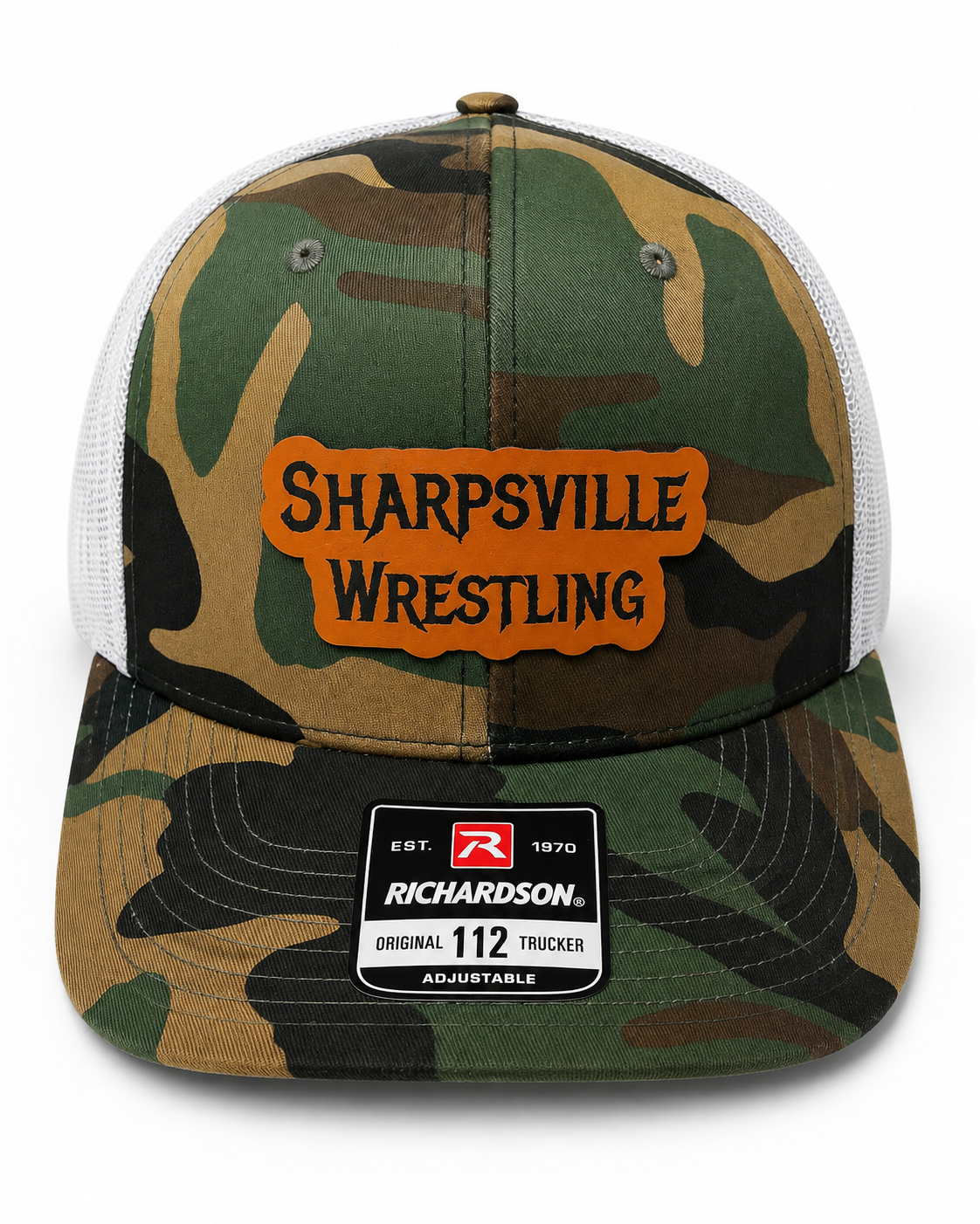 Sharpsville Wrestling hat view 3