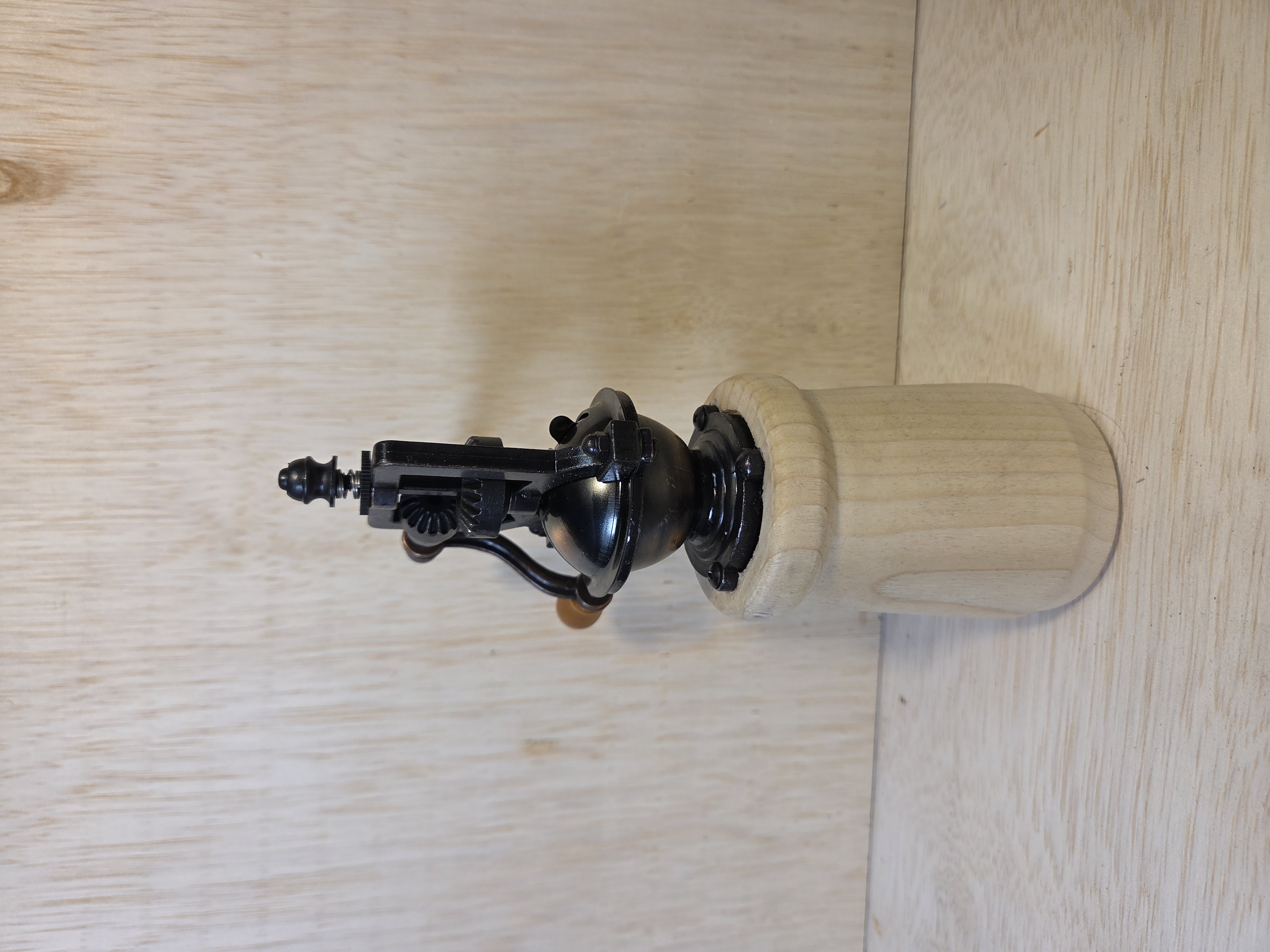 One-of-a-Kind Hand-Turned Crank Pepper Mill view 15